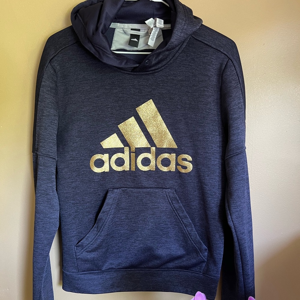 Adidas Hoodie Dark Purple